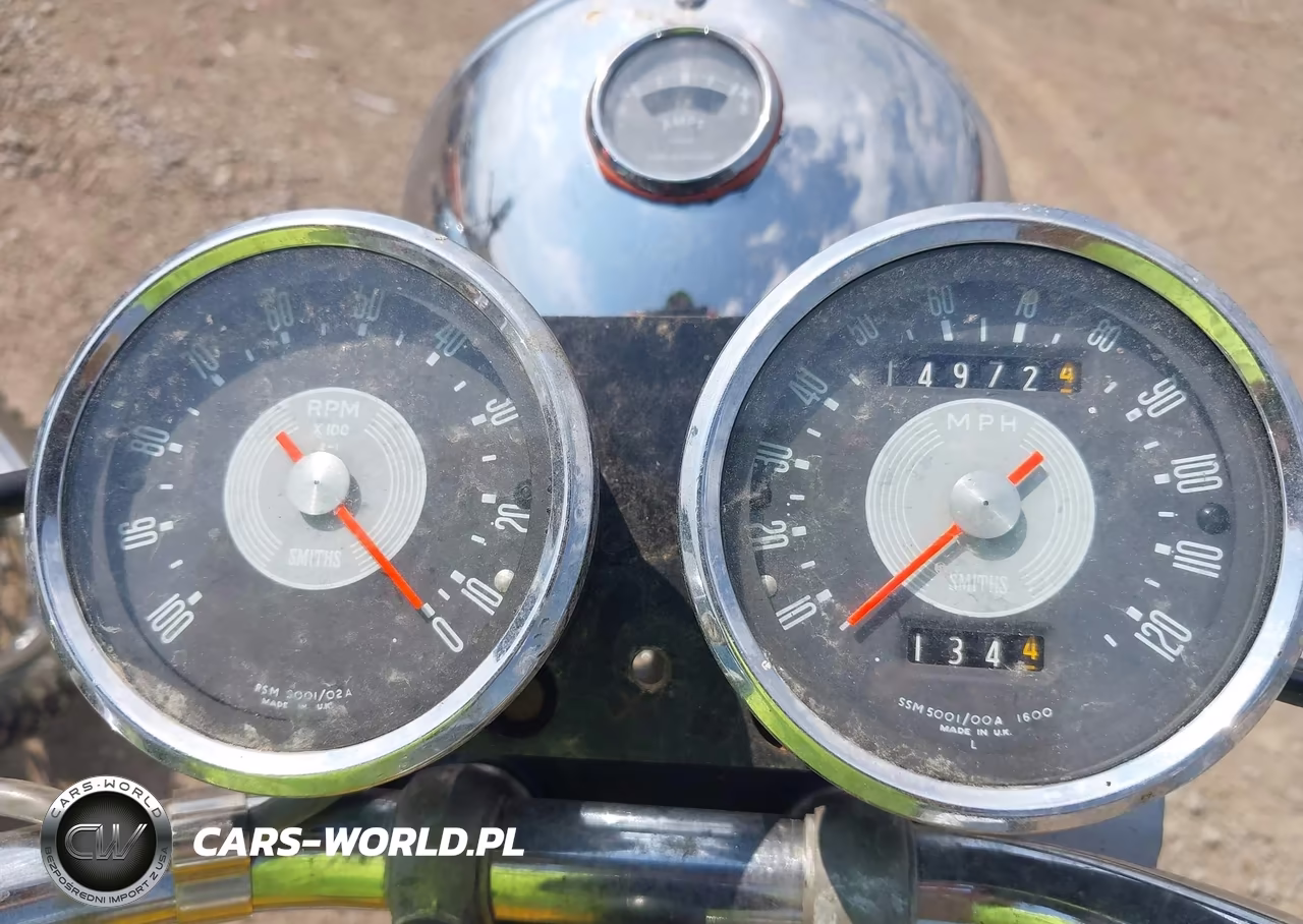1965 Triumph Motorcycle VIN:TR6SRDU22388 - 7