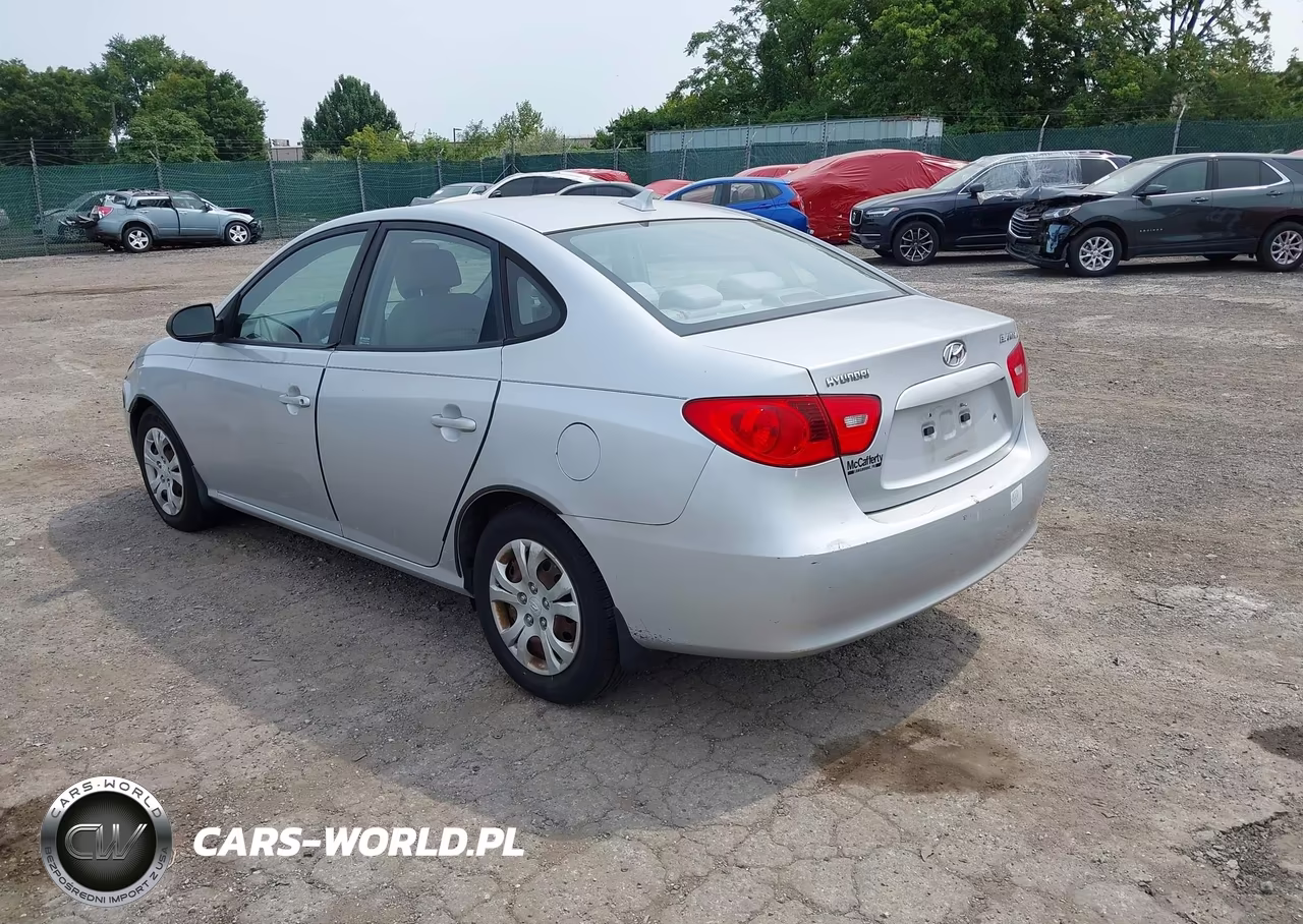 2009 Hyundai Elantra Gls VIN:KMHDU46D49U812846 - 3