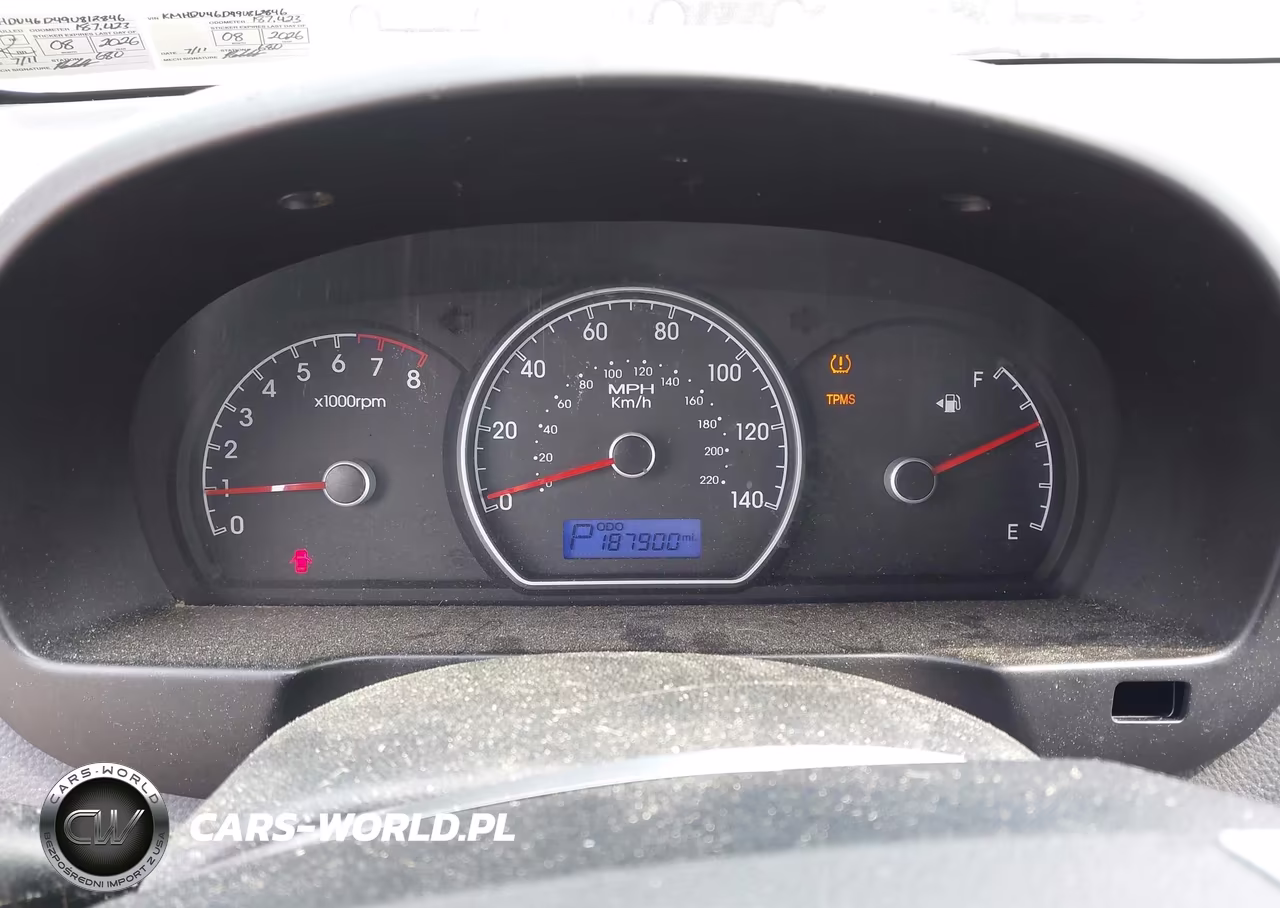 2009 Hyundai Elantra Gls VIN:KMHDU46D49U812846 - 7