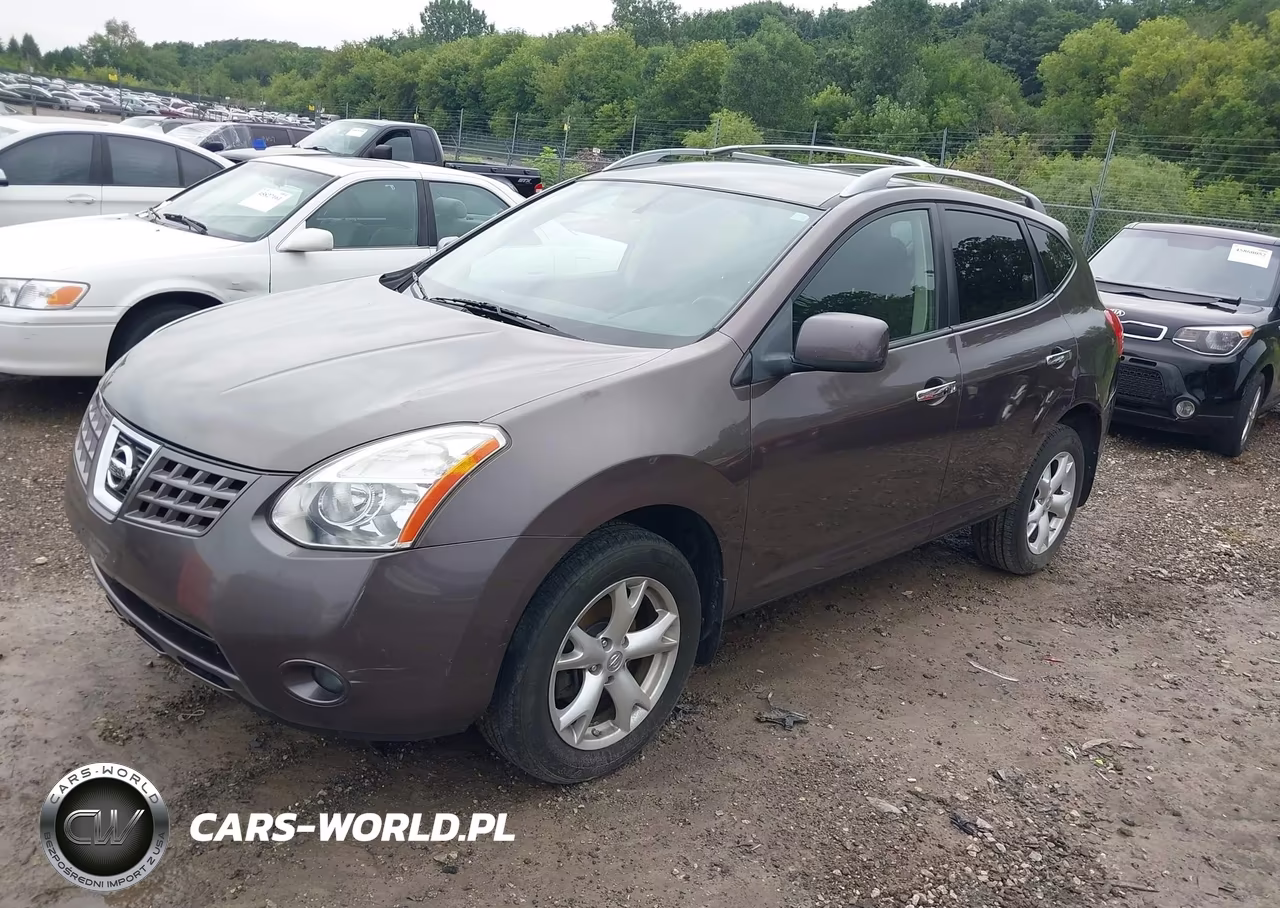 2010 Nissan Rogue Sl VIN:JN8AS5MV8AW102215 - 2
