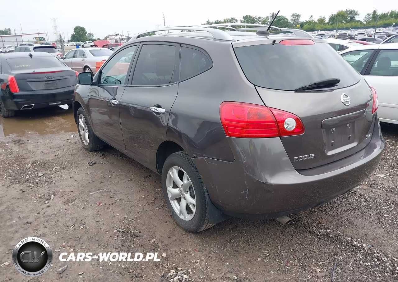 2010 Nissan Rogue Sl VIN:JN8AS5MV8AW102215 - 3