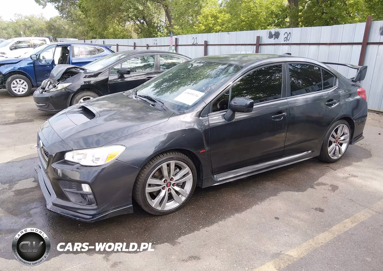 2017 Subaru Wrx VIN:JF1VA1B66H9840436 - 2