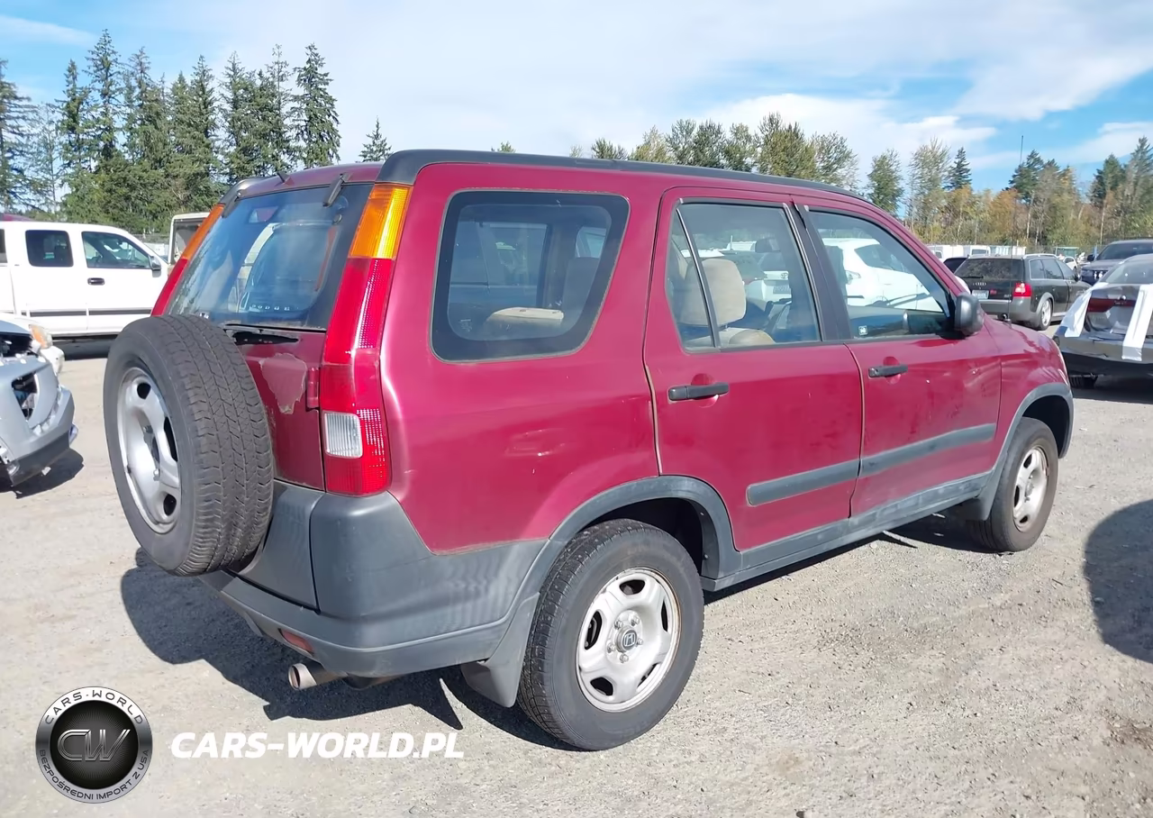 2002 Honda Cr-V Lx VIN:JHLRD68442C007429 - 4