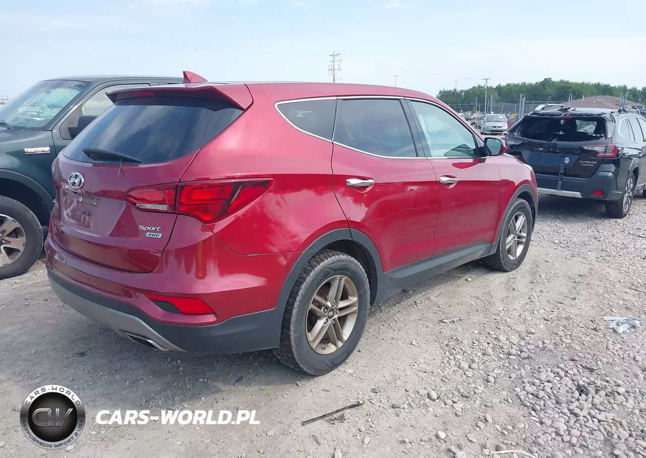 2017 Hyundai Santa Fe Sport 2.4L VIN:5XYZTDLB4HG453319 - 4