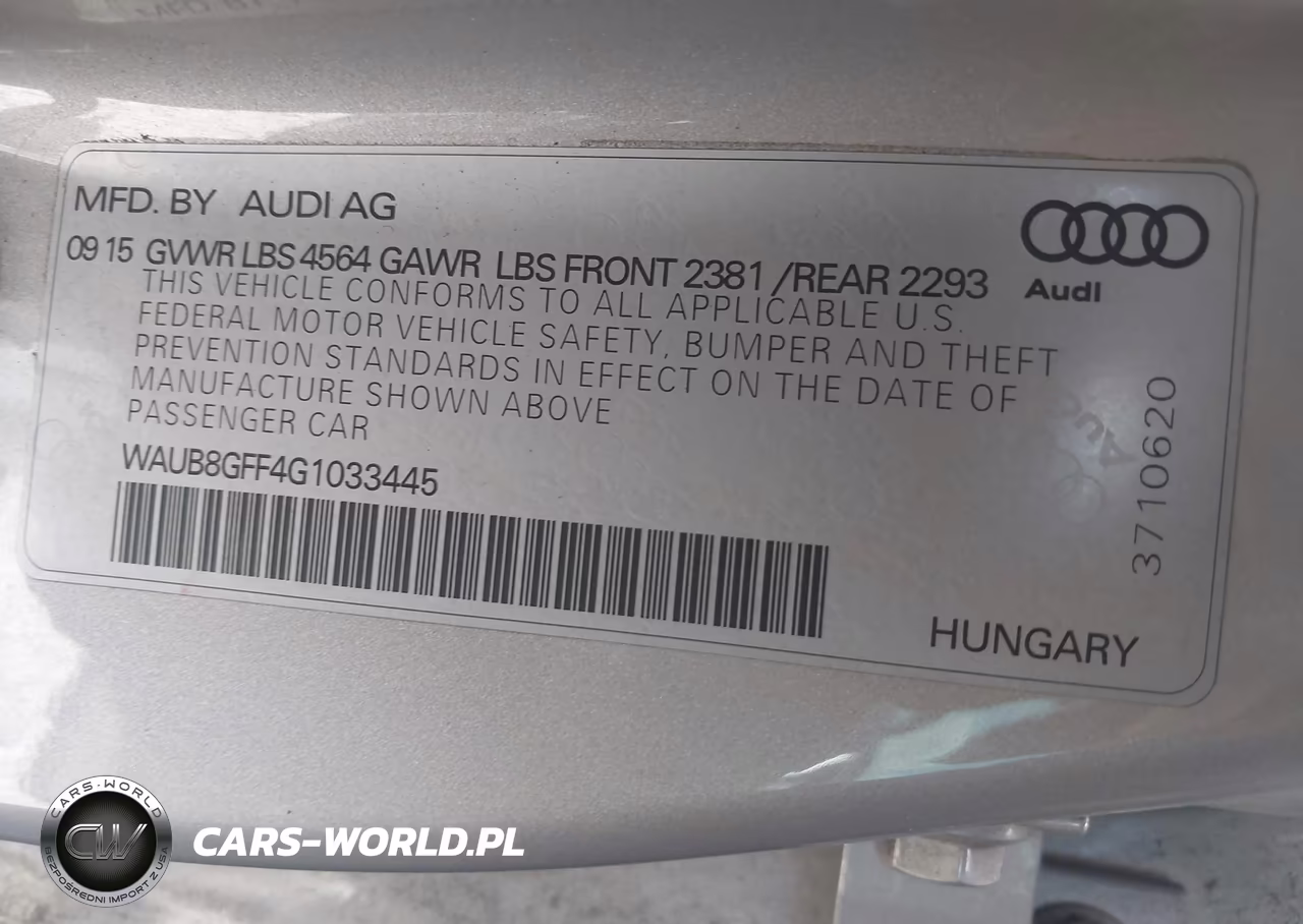 2016 Audi A3 2.0T Premium VIN:WAUB8GFF4G1033445 - 9