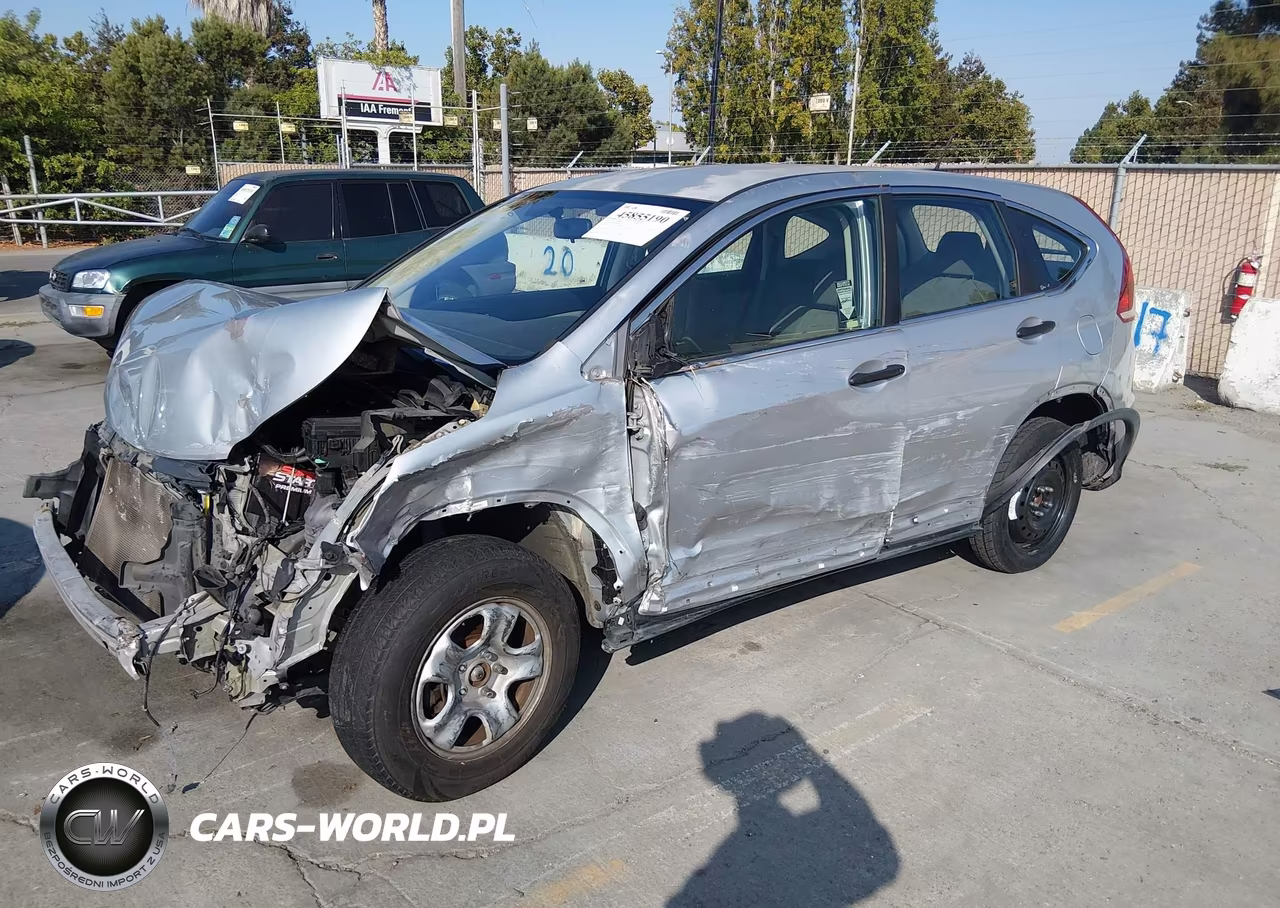 2012 Honda Cr-V Lx VIN:2HKRM3H33CH512015 - 2