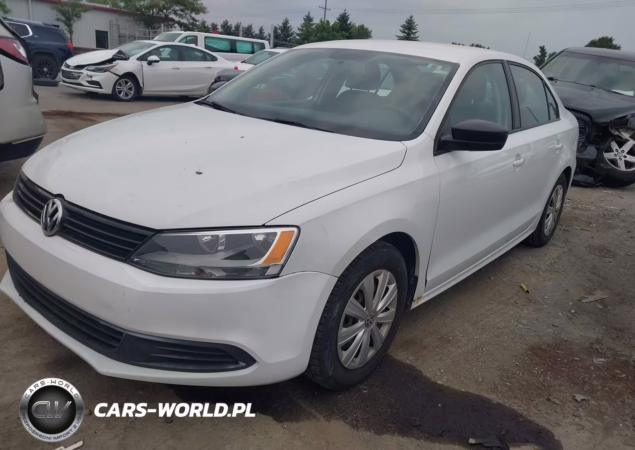 2014 Volkswagen Jetta 2.0L S VIN:3VW2K7AJ1EM334249 - 2