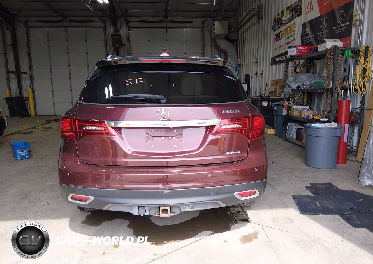 2014 Acura Mdx Advance Pkg W-Entertainment Pkg VIN:5FRYD4H80EB046976 - 16