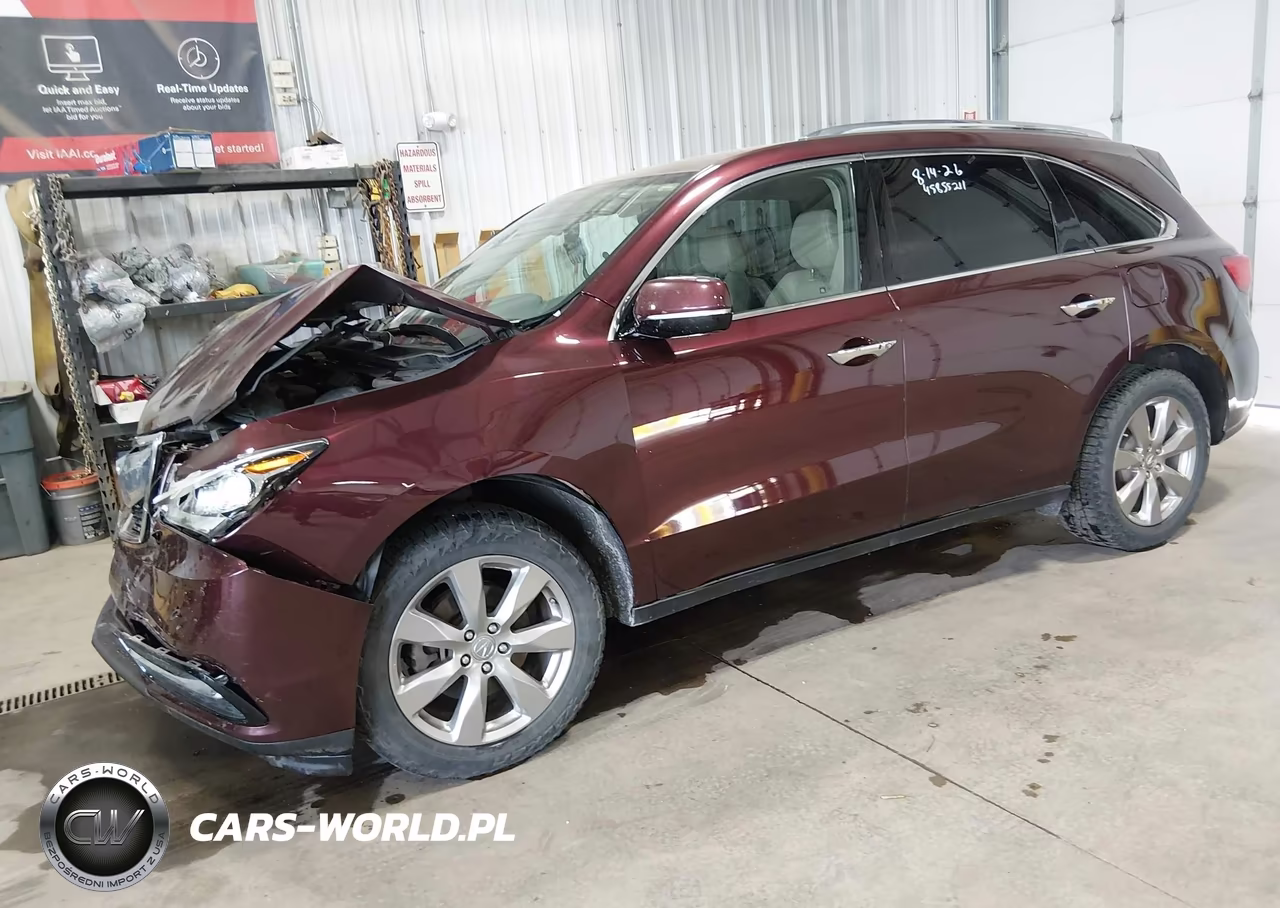 2014 Acura Mdx Advance Pkg W-Entertainment Pkg VIN:5FRYD4H80EB046976 - 2