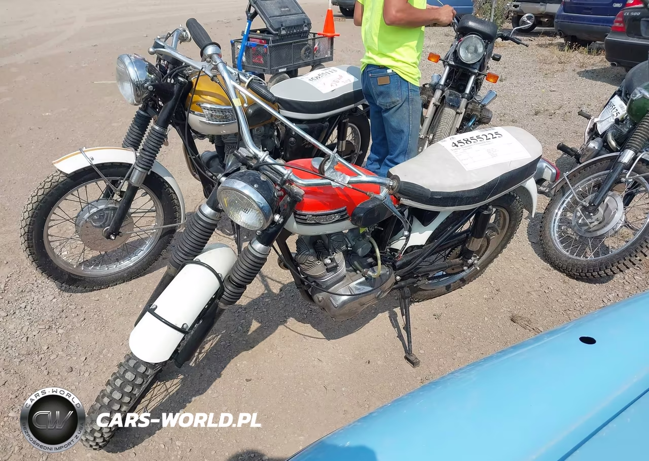 1967 Triumph Motorcycle VIN:T20M4729 - 2