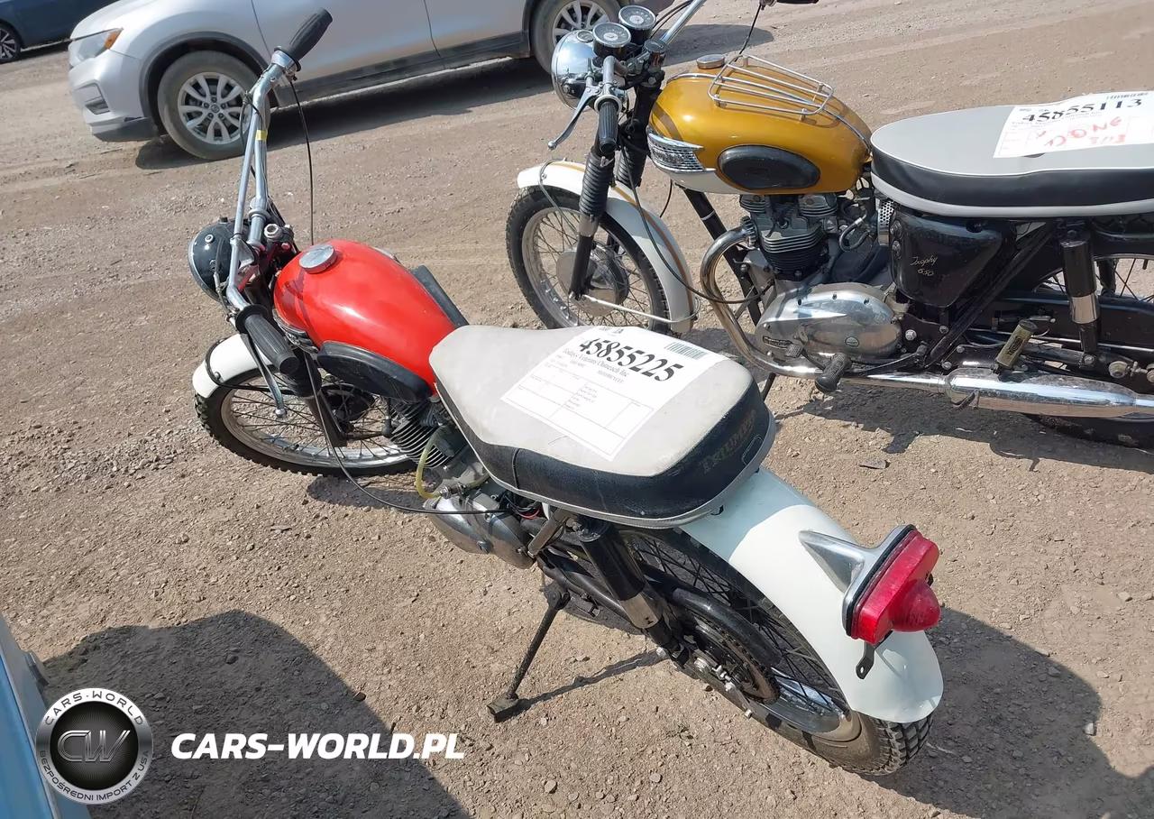 1967 Triumph Motorcycle VIN:T20M4729 - 3