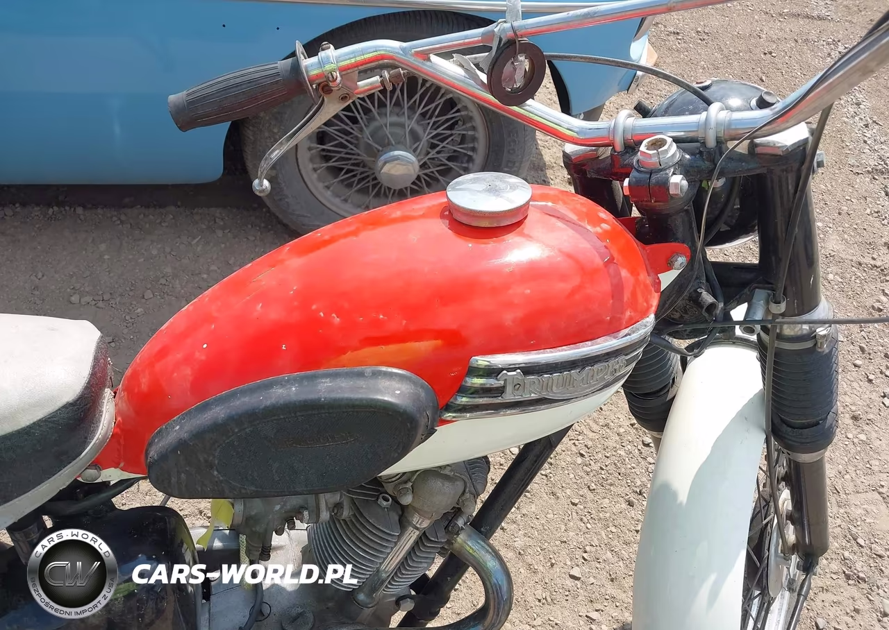 1967 Triumph Motorcycle VIN:T20M4729 - 8