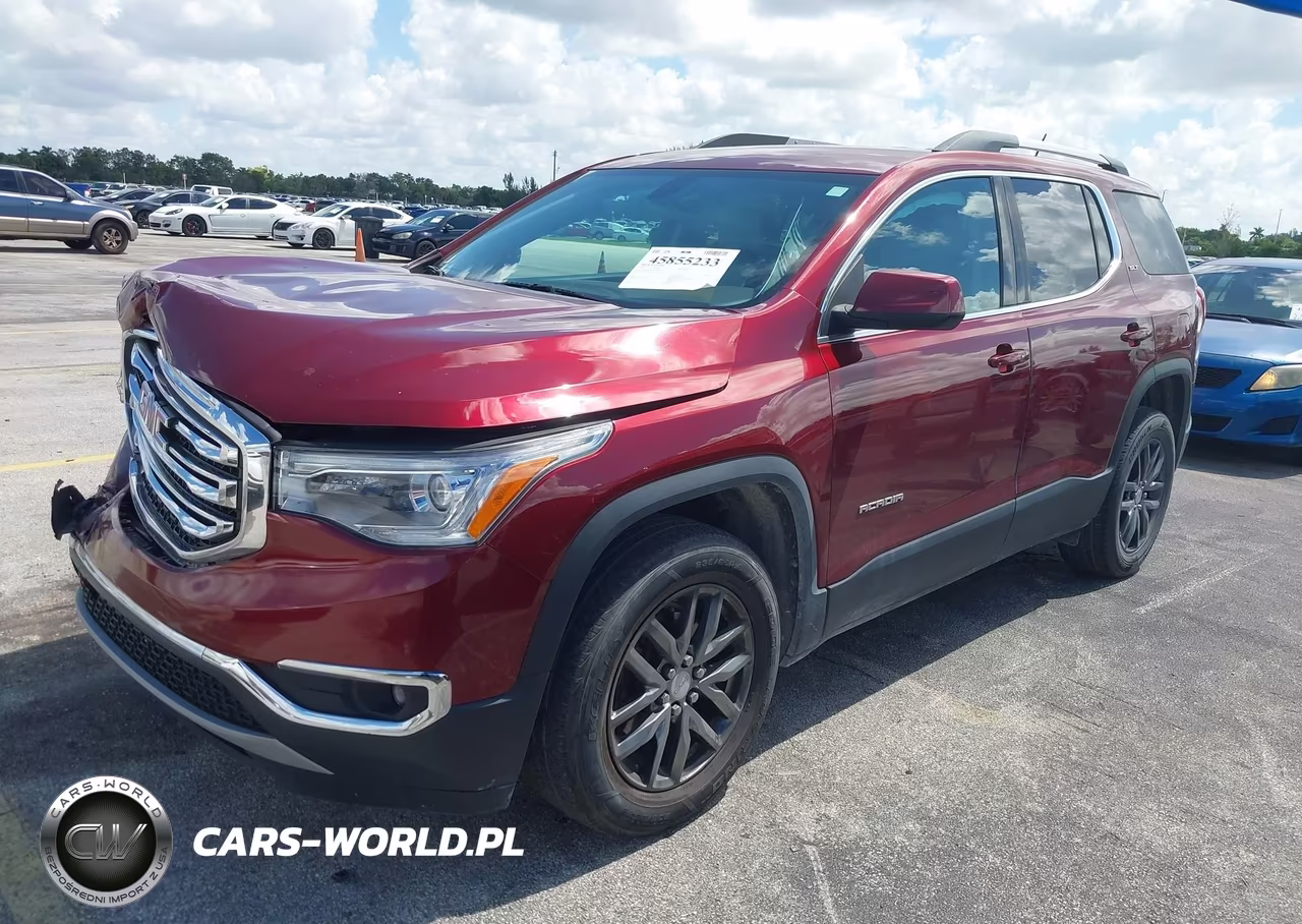 2018 GMC Acadia Slt-1 VIN:1GKKNMLS7JZ105439 - 2