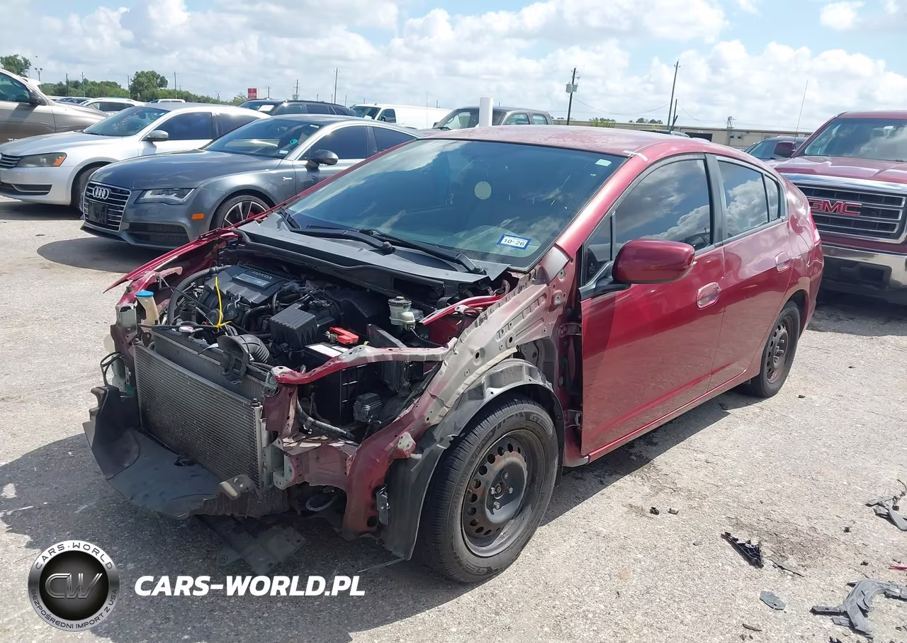 2010 Honda Insight Lx VIN:JHMZE2H58AS012471 - 2