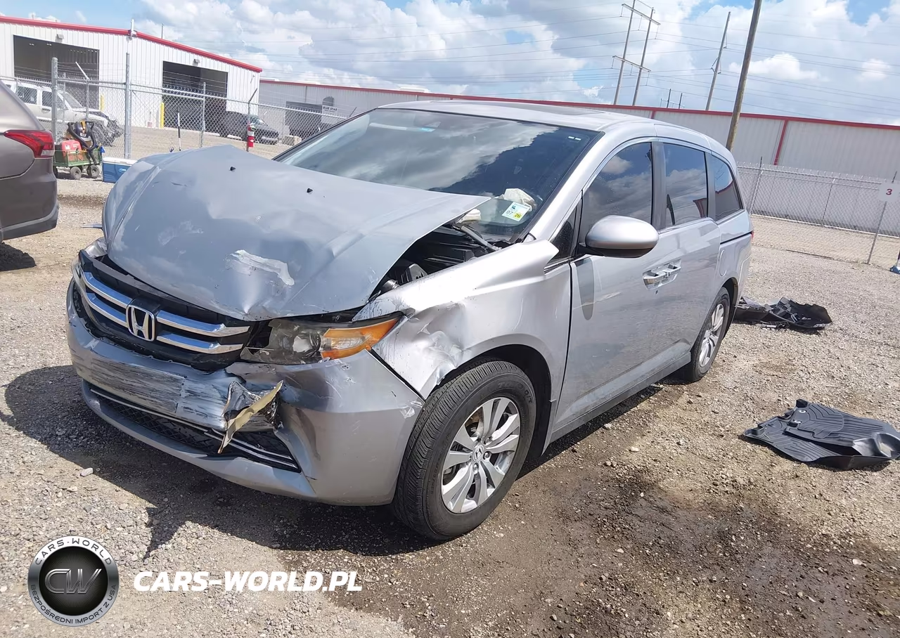 2016 Honda Odyssey Ex-L VIN:5FNRL5H67GB143186 - 2