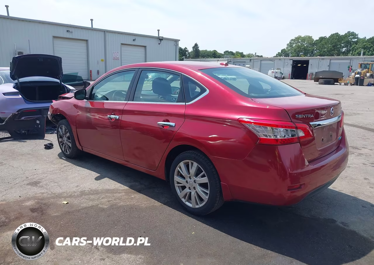 2013 Nissan Sentra Sl VIN:3N1AB7AP0DL751033 - 3