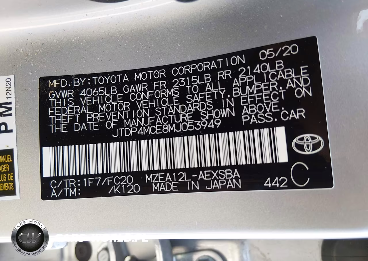 2021 Toyota Corolla Se VIN:JTDP4MCE8MJ053949 - 9