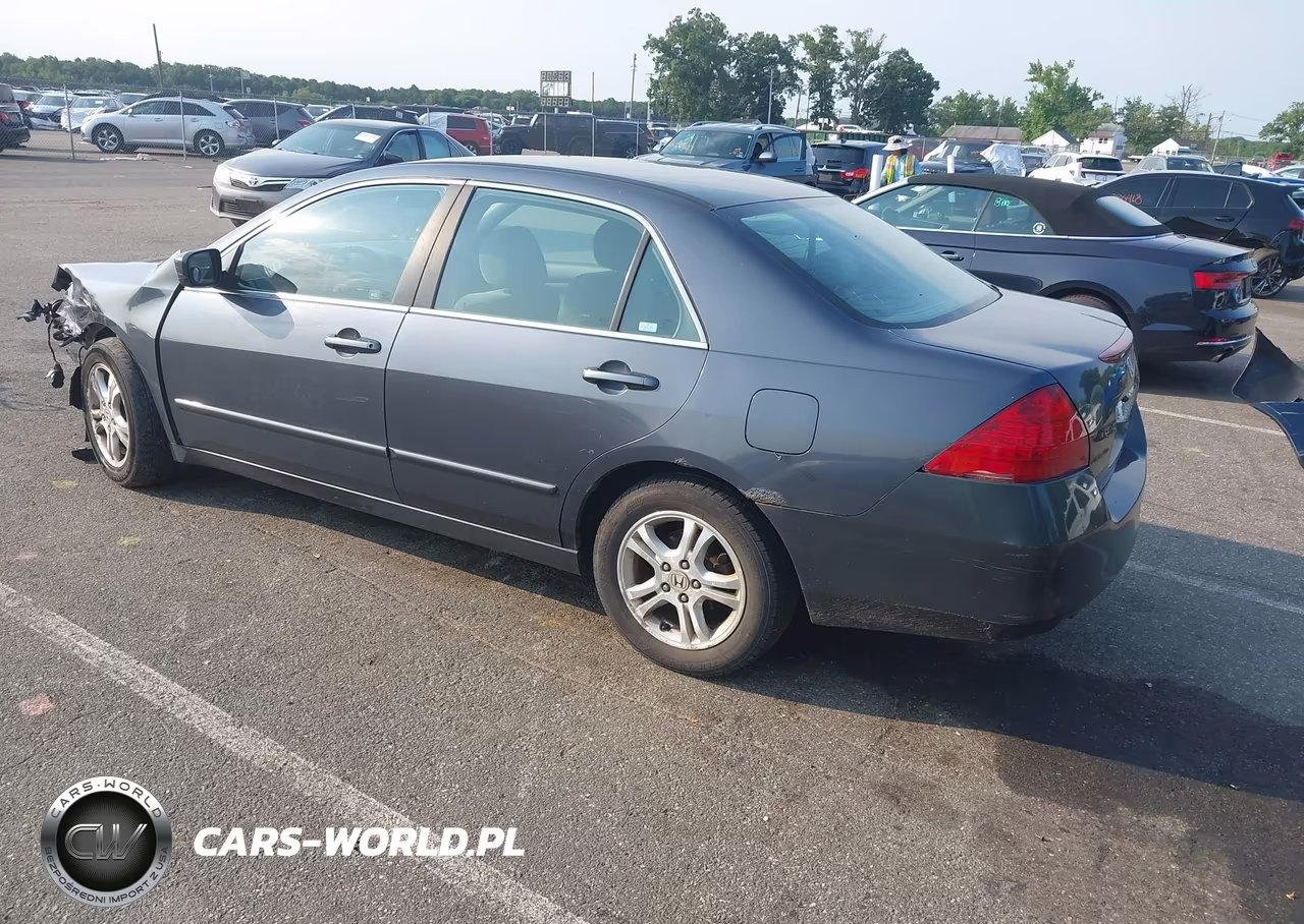 2007 Honda Accord 2.4 Se VIN:1HGCM56307A064349 - 3