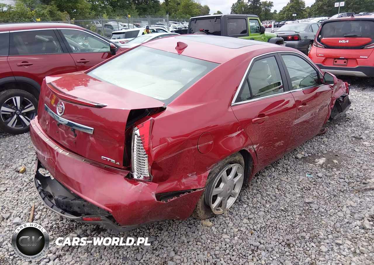 2009 Cadillac Cts Awd W-1Sa VIN:1G6DG577690104702 - 4
