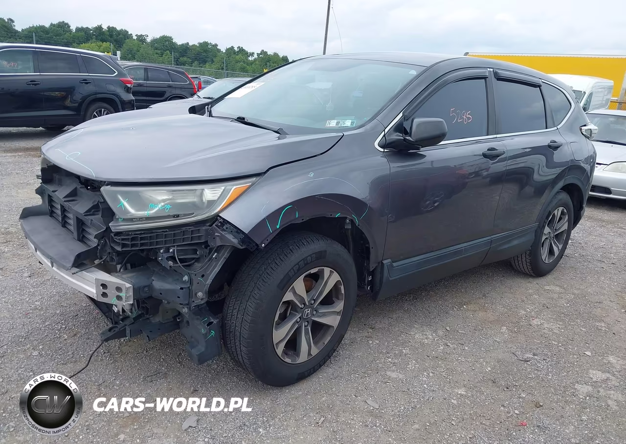 2017 Honda Cr-V Lx VIN:2HKRW6H36HH205425 - 2