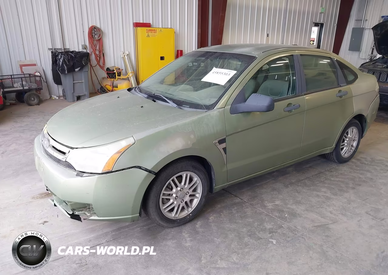 2008 Ford Focus Se VIN:1FAHP35N48W245774 - 2