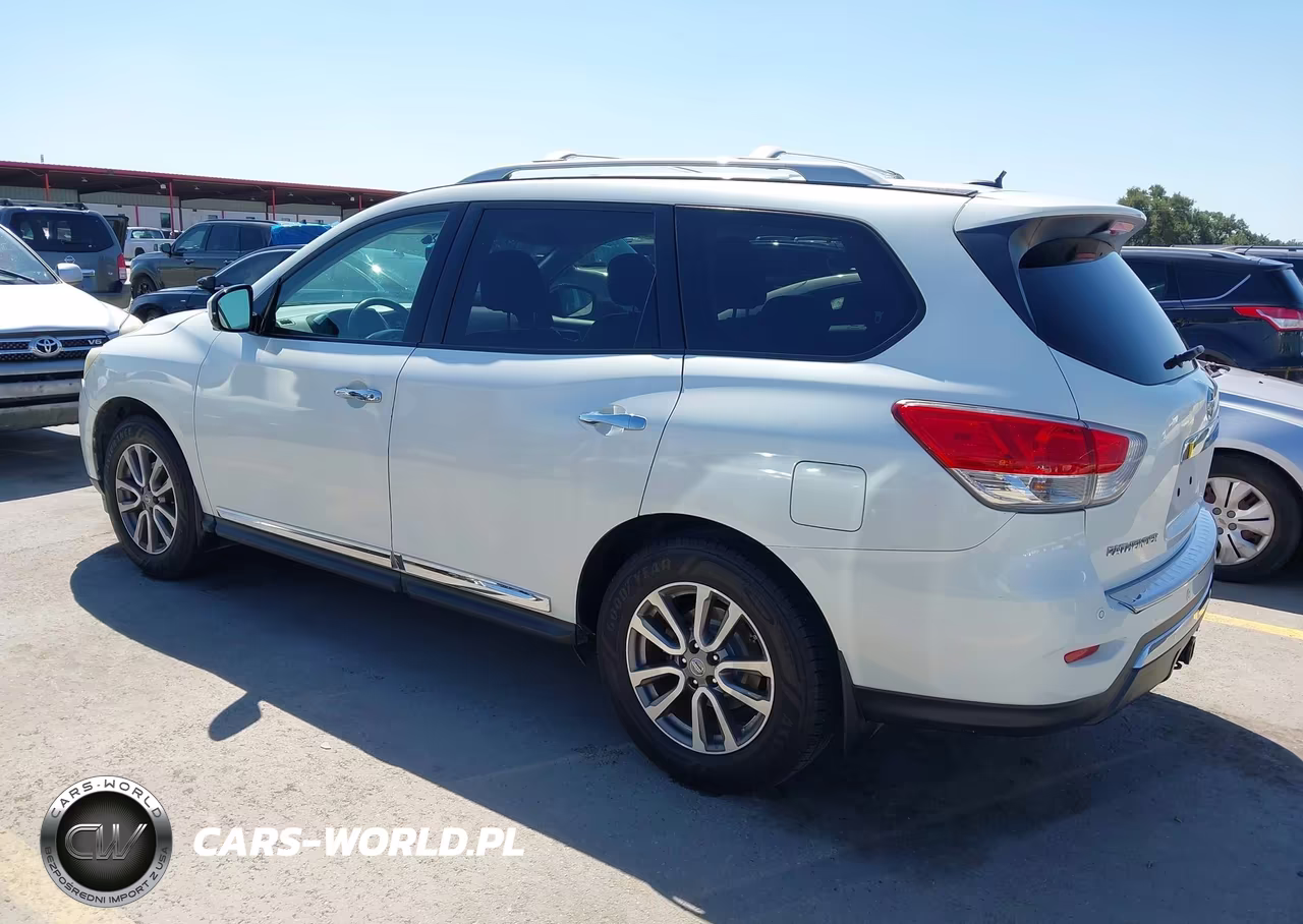 2015 Nissan Pathfinder Sl VIN:5N1AR2MN9FC622935 - 3