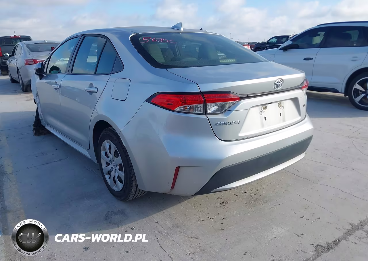 2020 Toyota Corolla Le VIN:JTDEPRAE1LJ046385 - 3