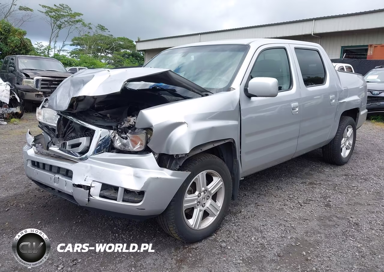 2010 Honda Ridgeline Rtl VIN:5FPYK1F59AB013670 - 2