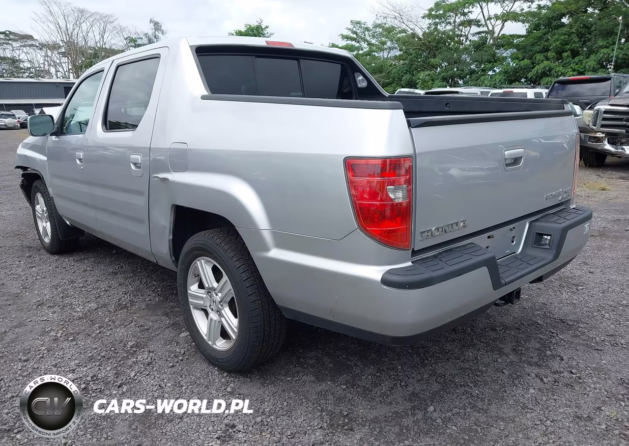 2010 Honda Ridgeline Rtl VIN:5FPYK1F59AB013670 - 3