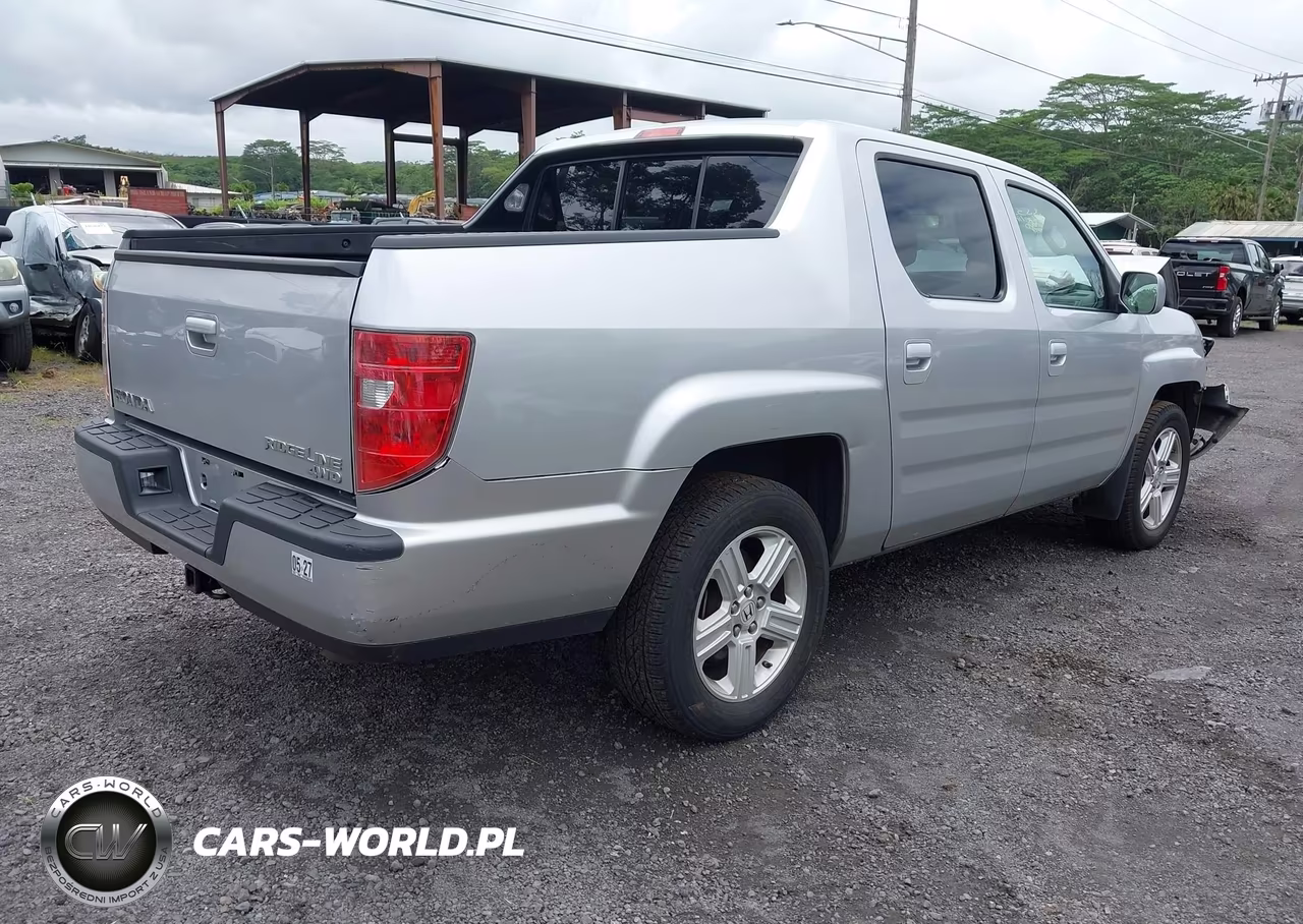 2010 Honda Ridgeline Rtl VIN:5FPYK1F59AB013670 - 4