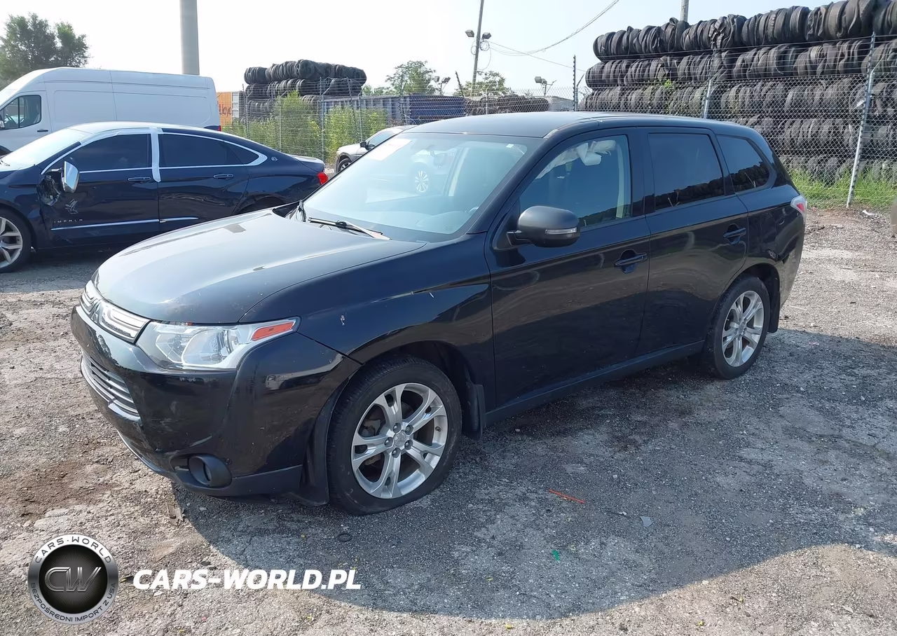 2014 Mitsubishi Outlander Se VIN:JA4AD3A39EZ009571 - 2