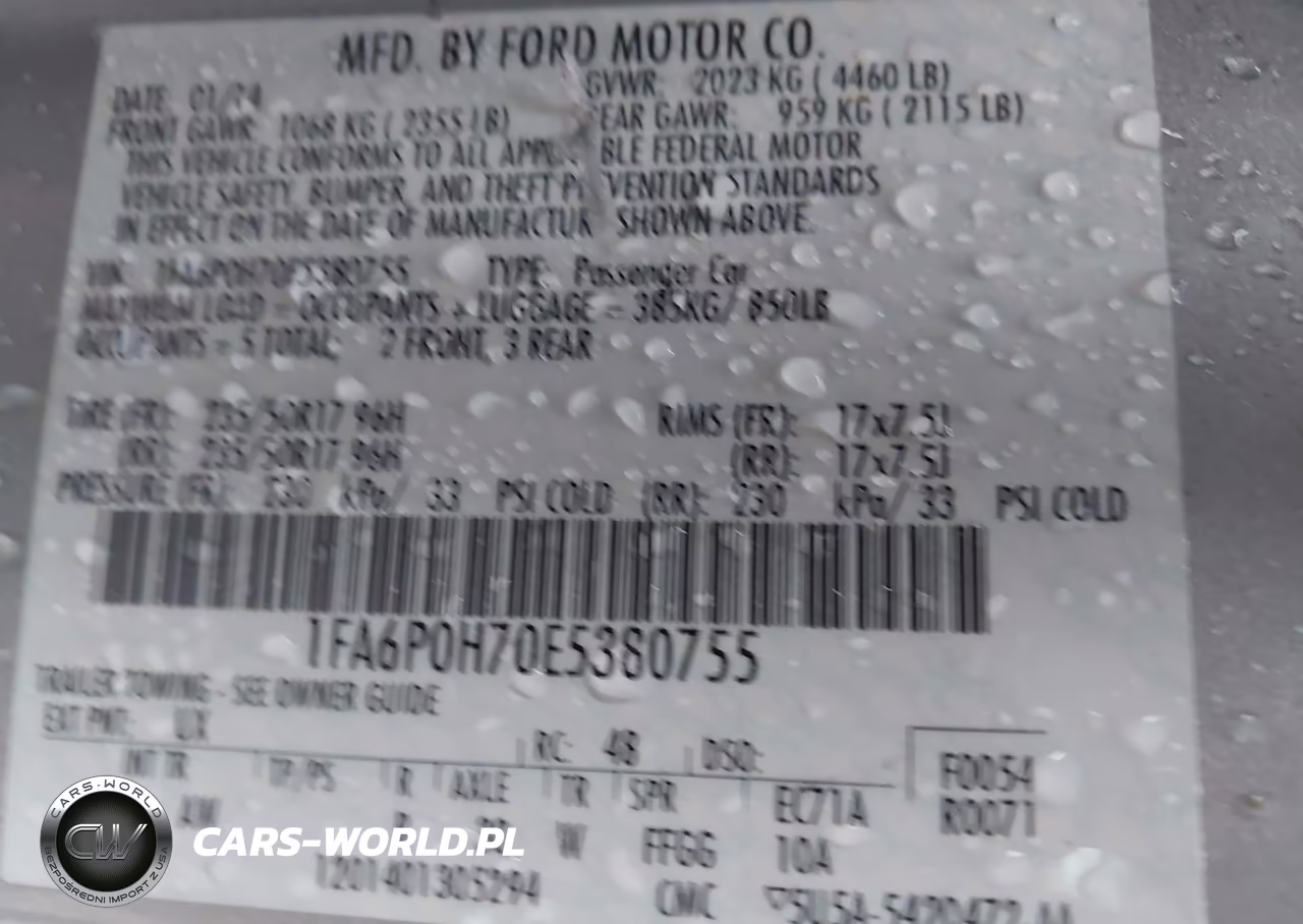 2014 Ford Fusion Se VIN:1FA6P0H70E5380755 - 9