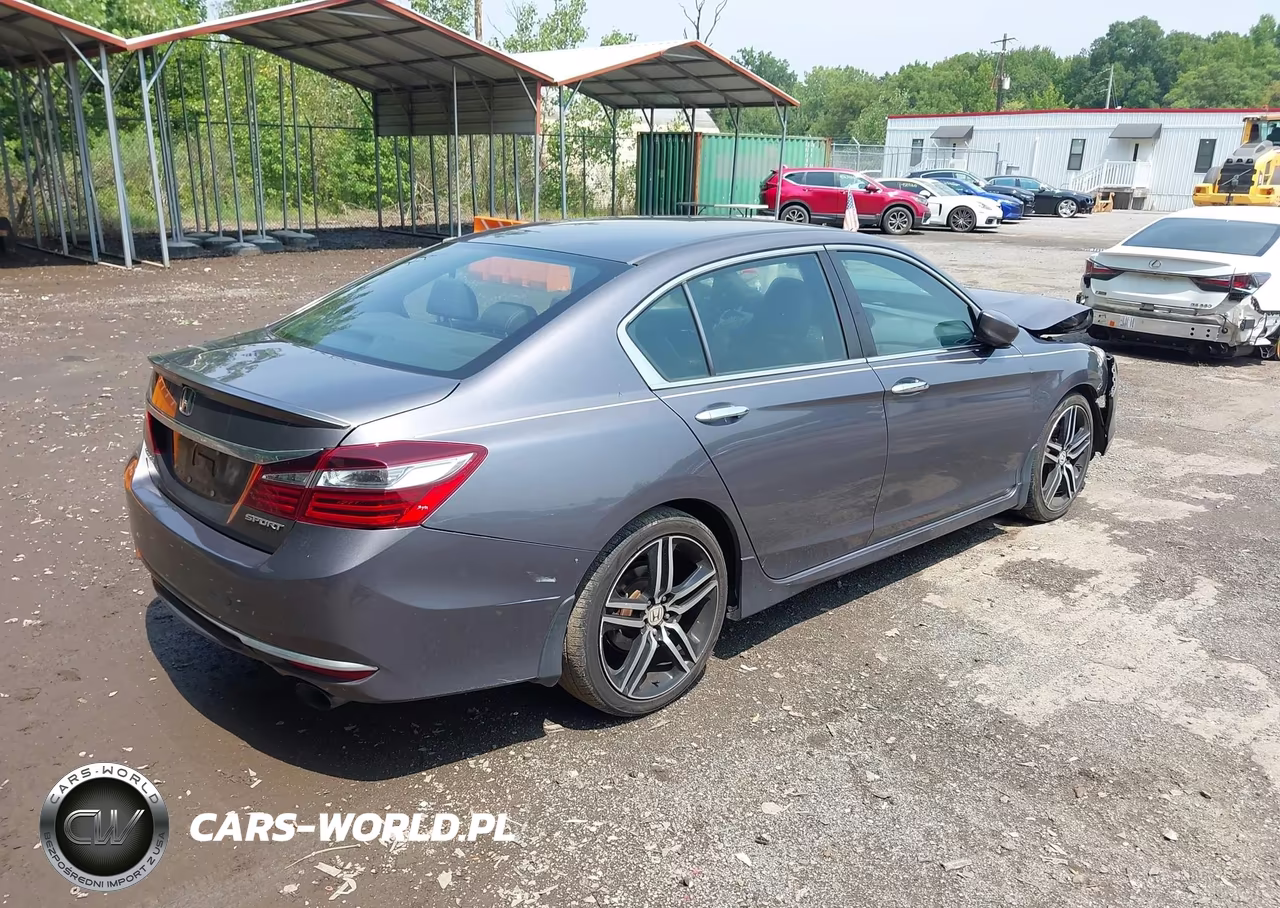 2017 Honda Accord Sport VIN:1HGCR2F52HA139684 - 4
