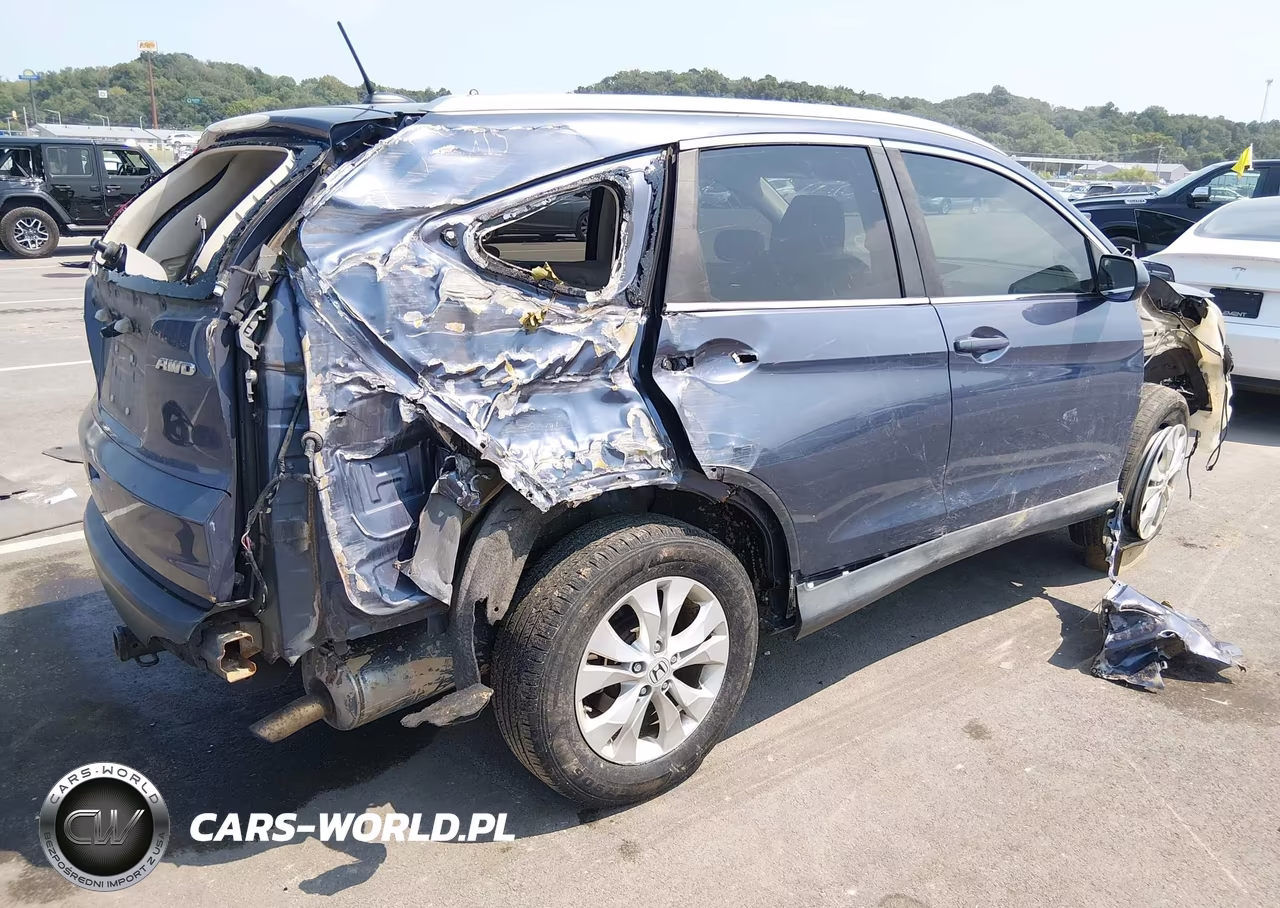 2012 Honda Cr-V Ex-L VIN:5J6RM4H72CL006593 - 4