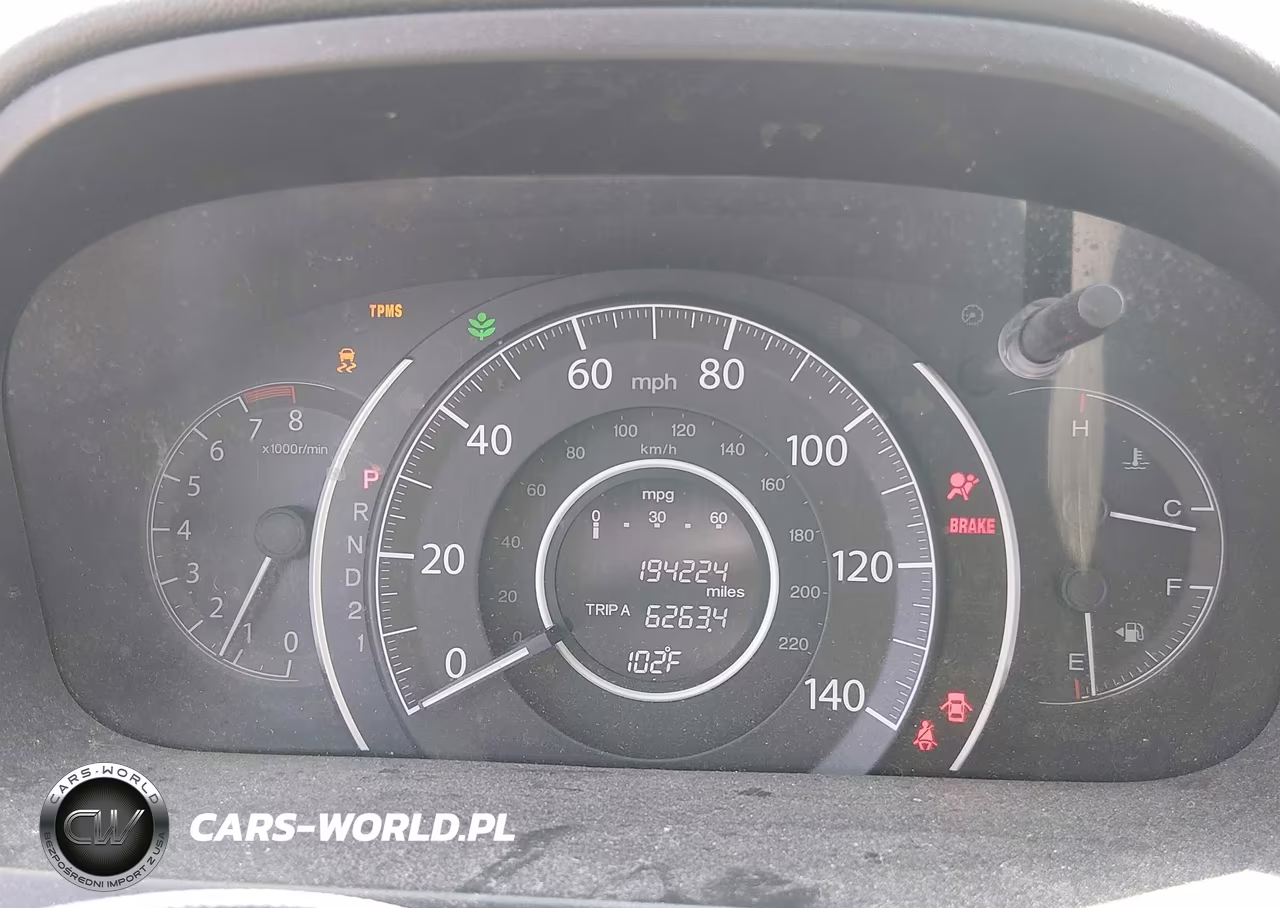 2012 Honda Cr-V Ex-L VIN:5J6RM4H72CL006593 - 7