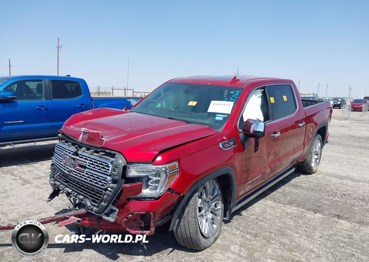 2022 GMC Sierra 1500 Limited 4Wd Short Box Denali VIN:3GTU9FELXNG163870 - 2