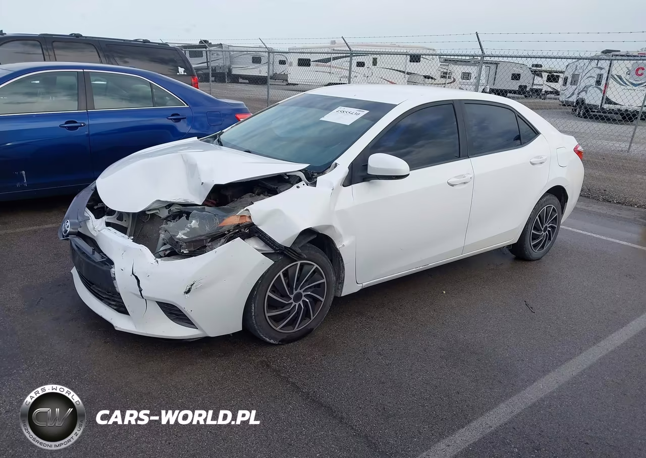 2015 Toyota Corolla Le VIN:5YFBURHE7FP274912 - 2