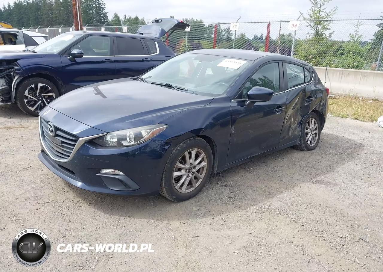 2014 Mazda Mazda3 I Touring VIN:JM1BM1L79E1181435 - 2