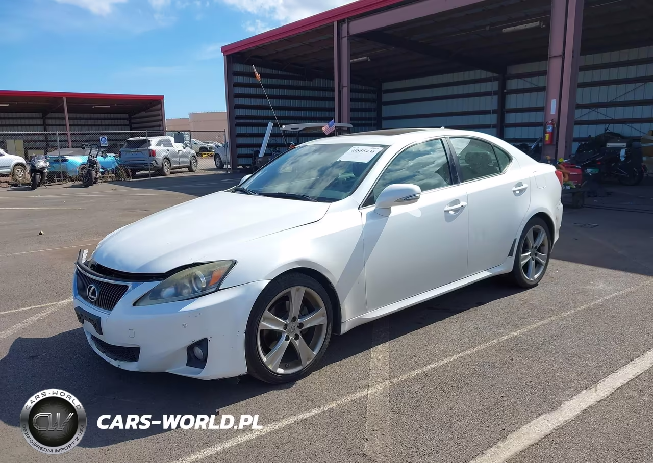 2012 Lexus Is 250 VIN:JTHBF5C2XC5179297 - 2