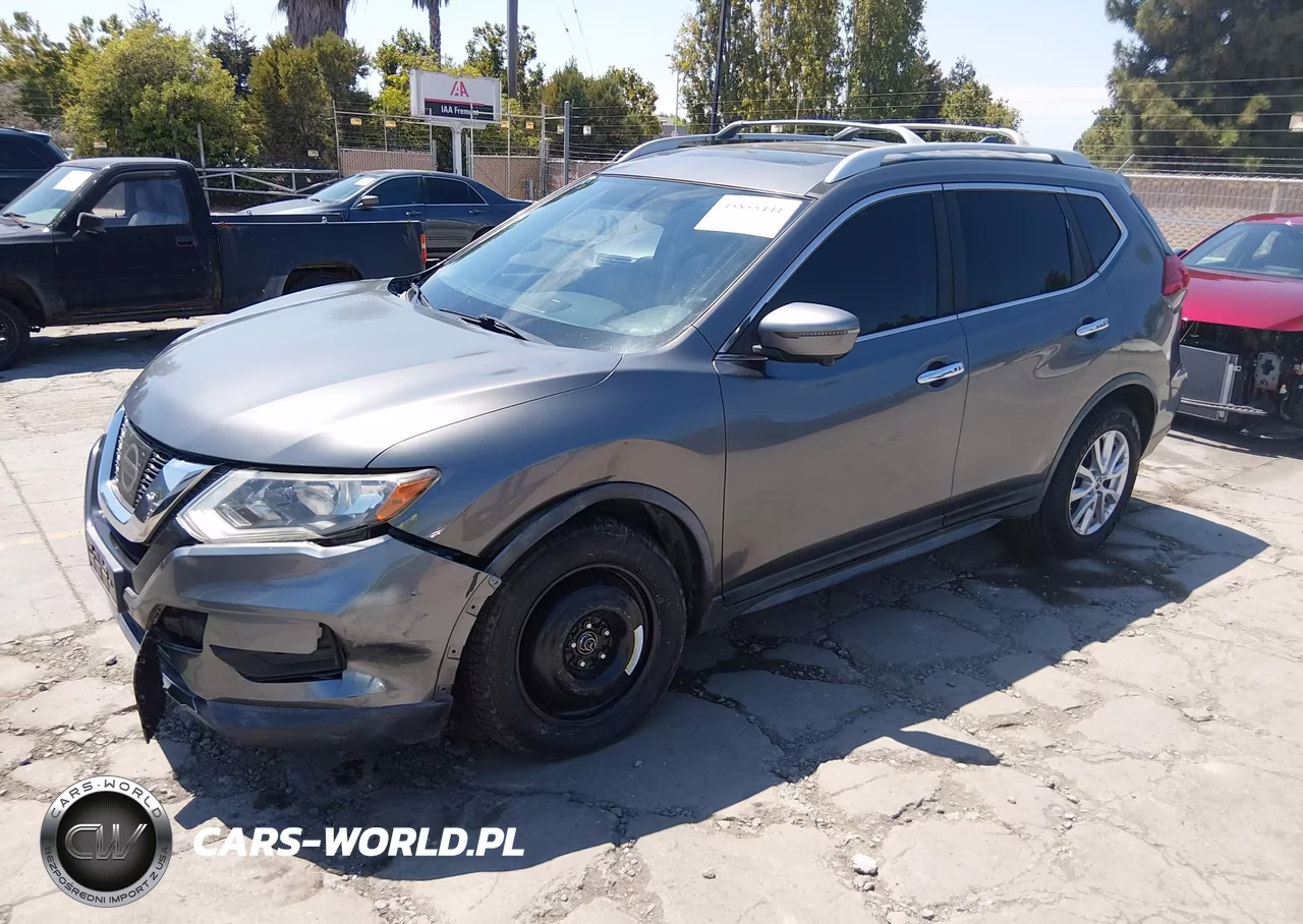 2017 Nissan Rogue Sv VIN:JN8AT2MV7HW026962 - 2
