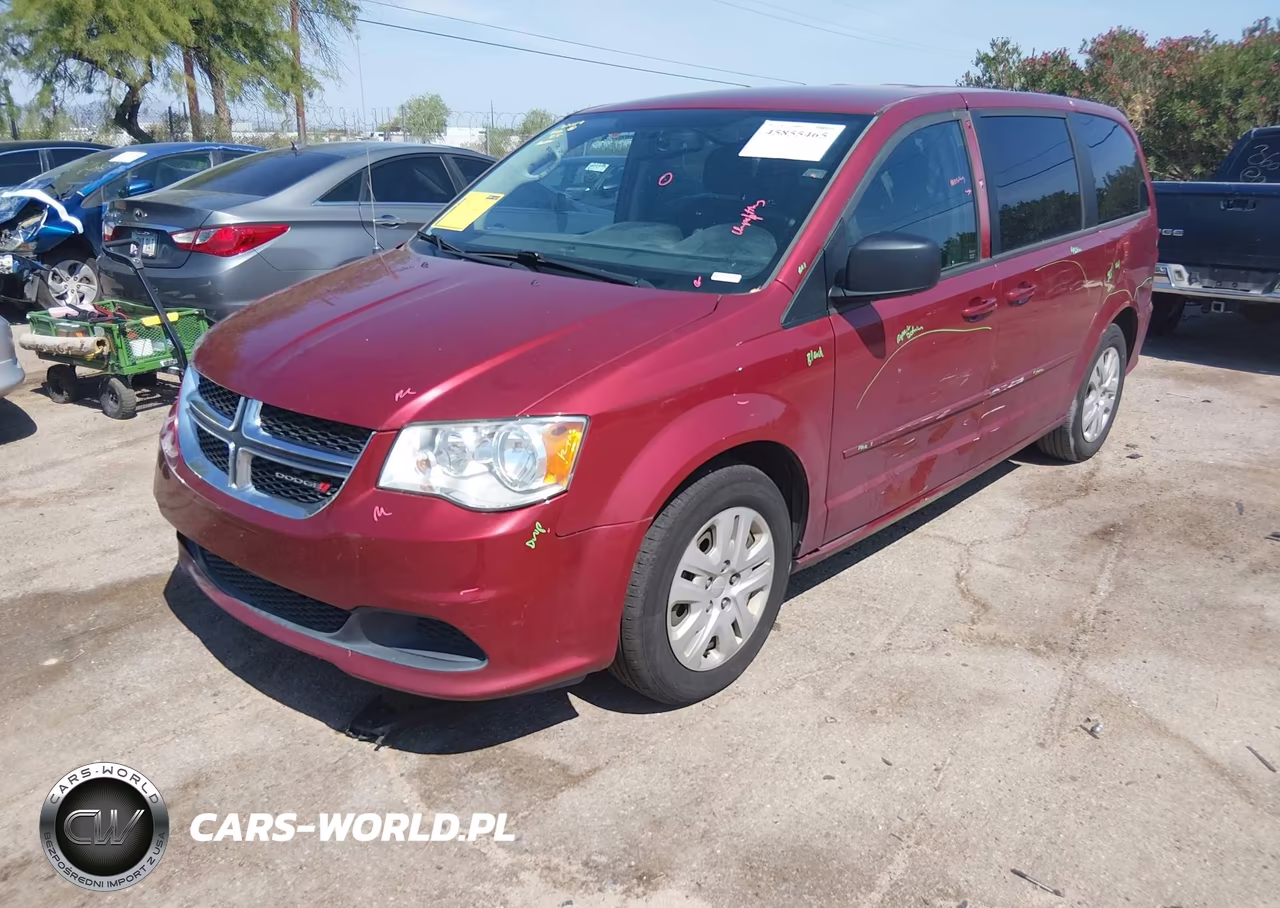 2016 Dodge Grand Caravan Se VIN:2C4RDGBG4GR171560 - 2