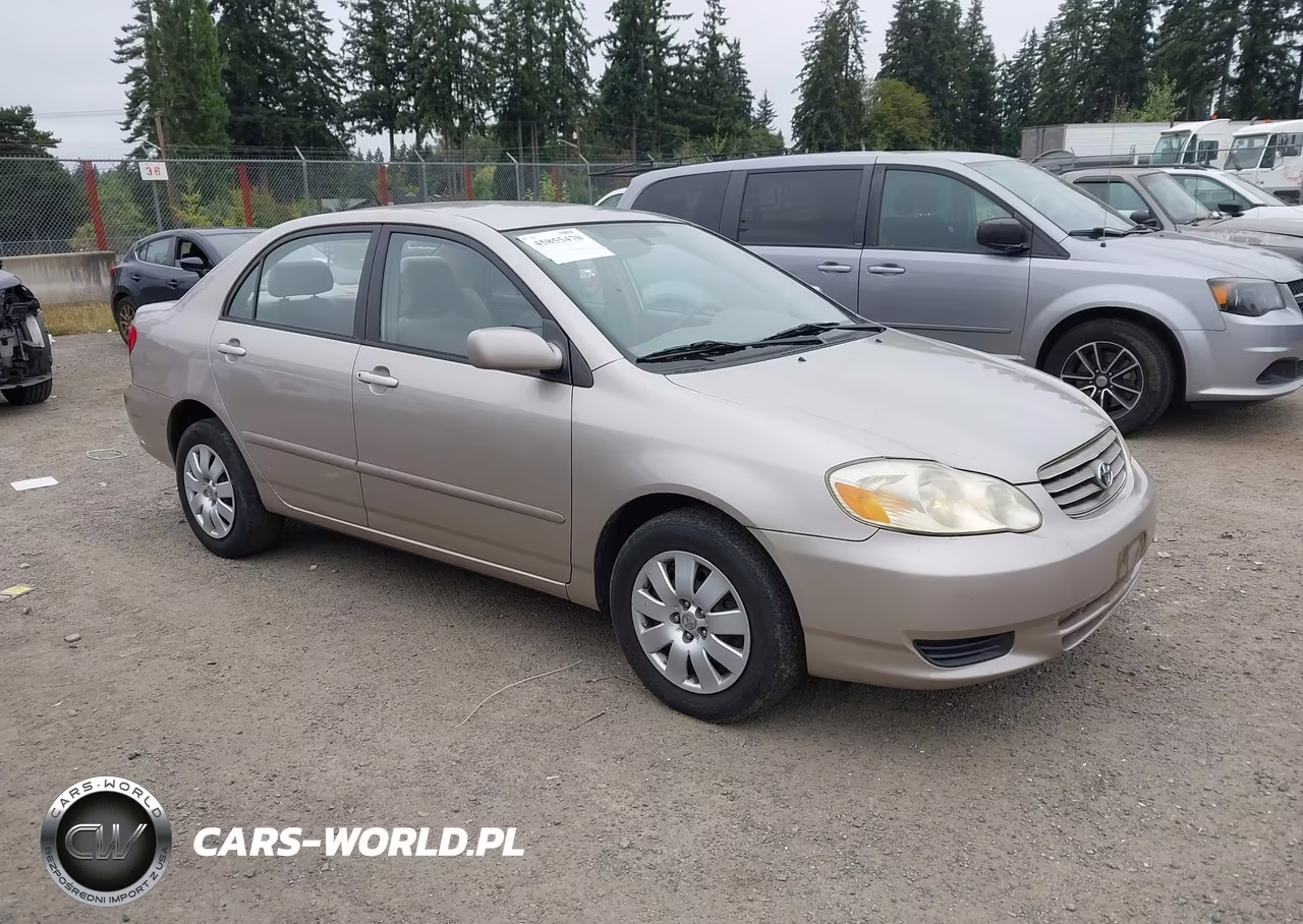 2003 Toyota Corolla Le