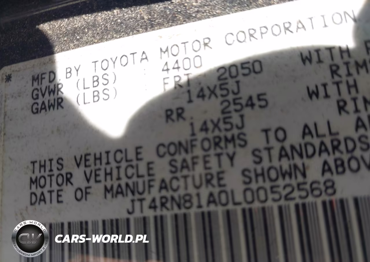 1990 Toyota Pickup 1-2 Ton Short Wheelbase VIN:JT4RN81A0L0052568 - 9