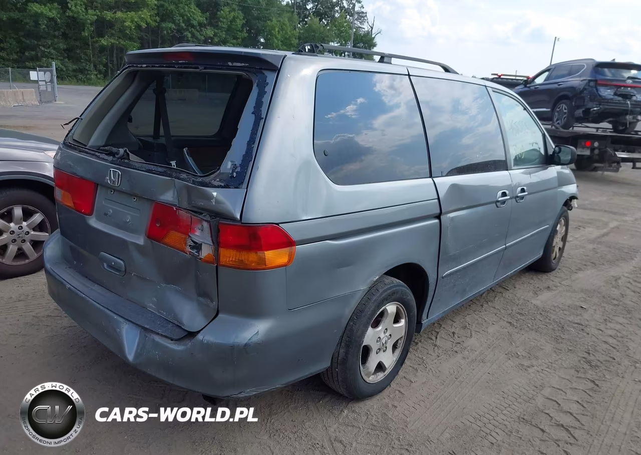 2002 Honda Odyssey Ex VIN:5FNRL18622B008392 - 4