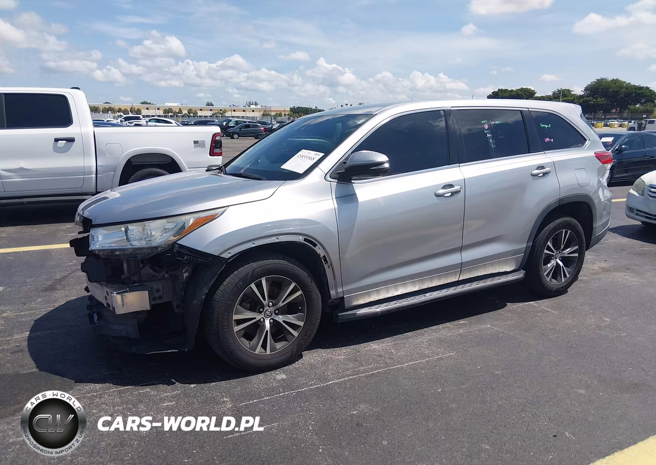 2017 Toyota Highlander Le VIN:5TDZARFH6HS028917 - 2