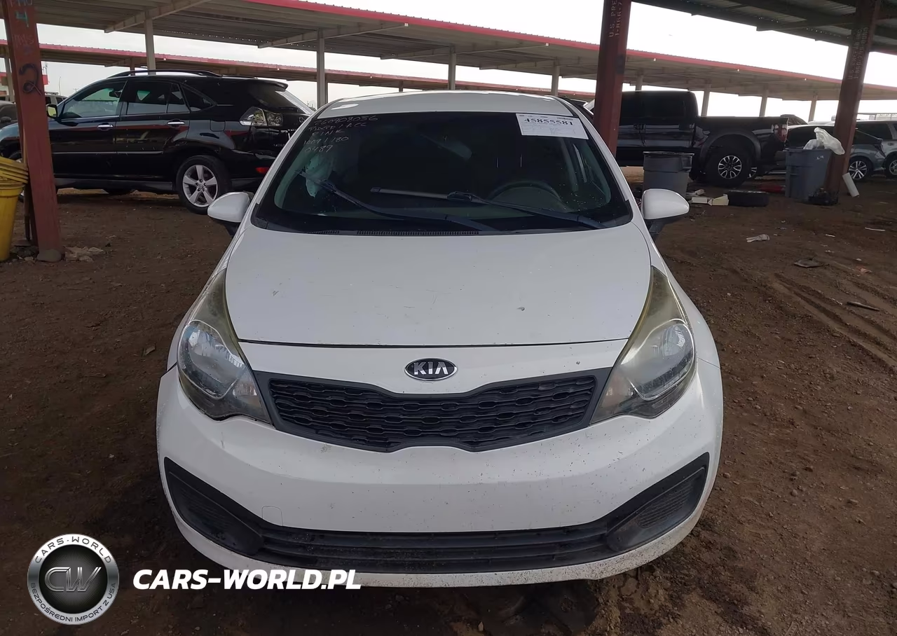 2013 Kia Rio Lx VIN:KNADM4A39D6170489 - 11