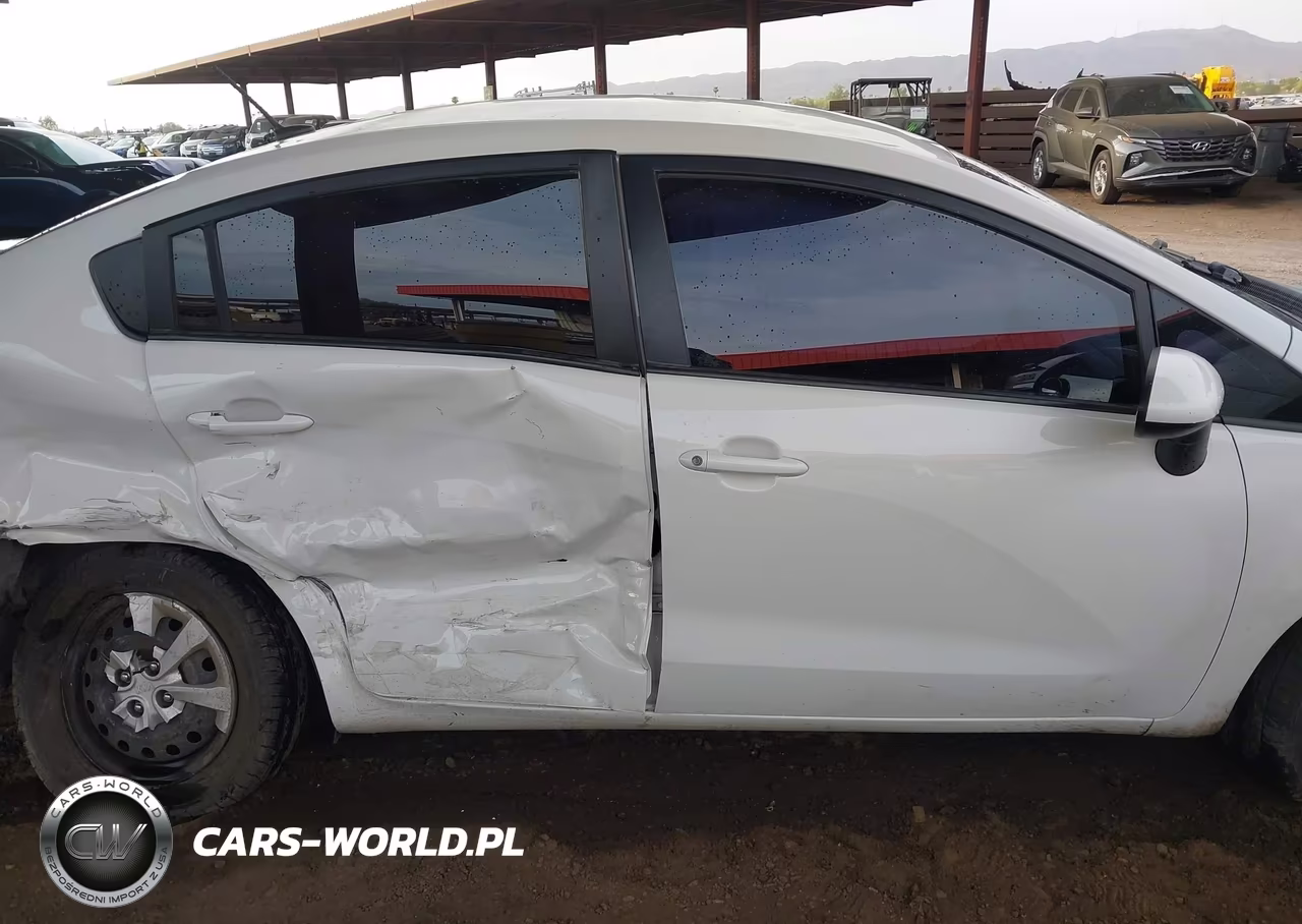 2013 Kia Rio Lx VIN:KNADM4A39D6170489 - 12