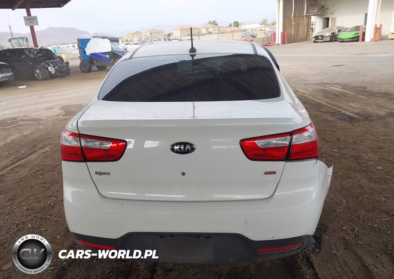 2013 Kia Rio Lx VIN:KNADM4A39D6170489 - 15
