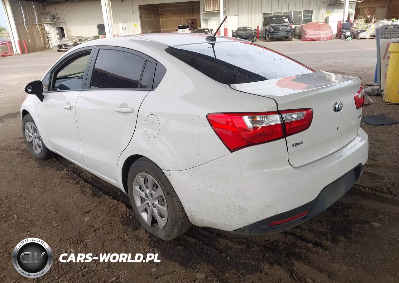 2013 Kia Rio Lx VIN:KNADM4A39D6170489 - 3