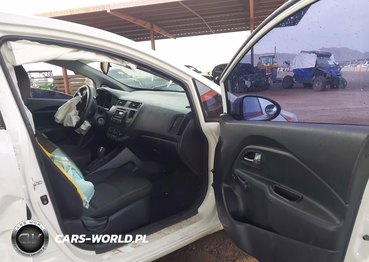 2013 Kia Rio Lx VIN:KNADM4A39D6170489 - 5